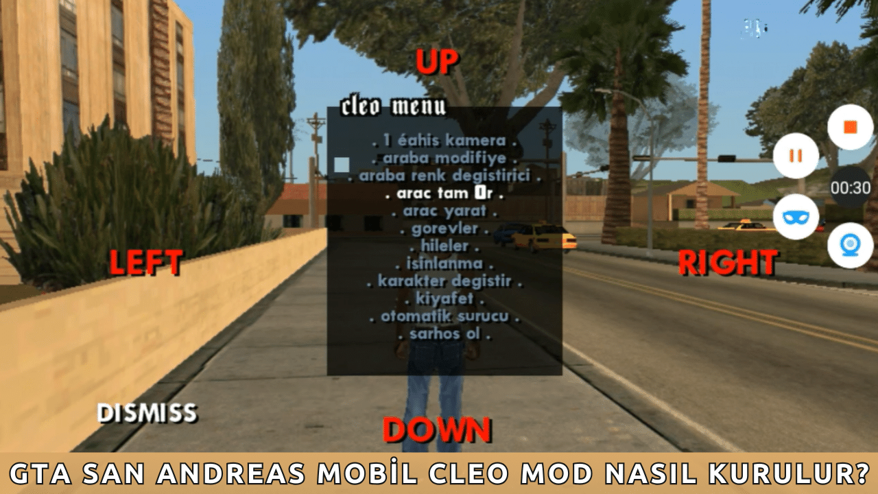 Gta San Andreas Mobil Cleo Mod Nas L Kurulur Teknobird