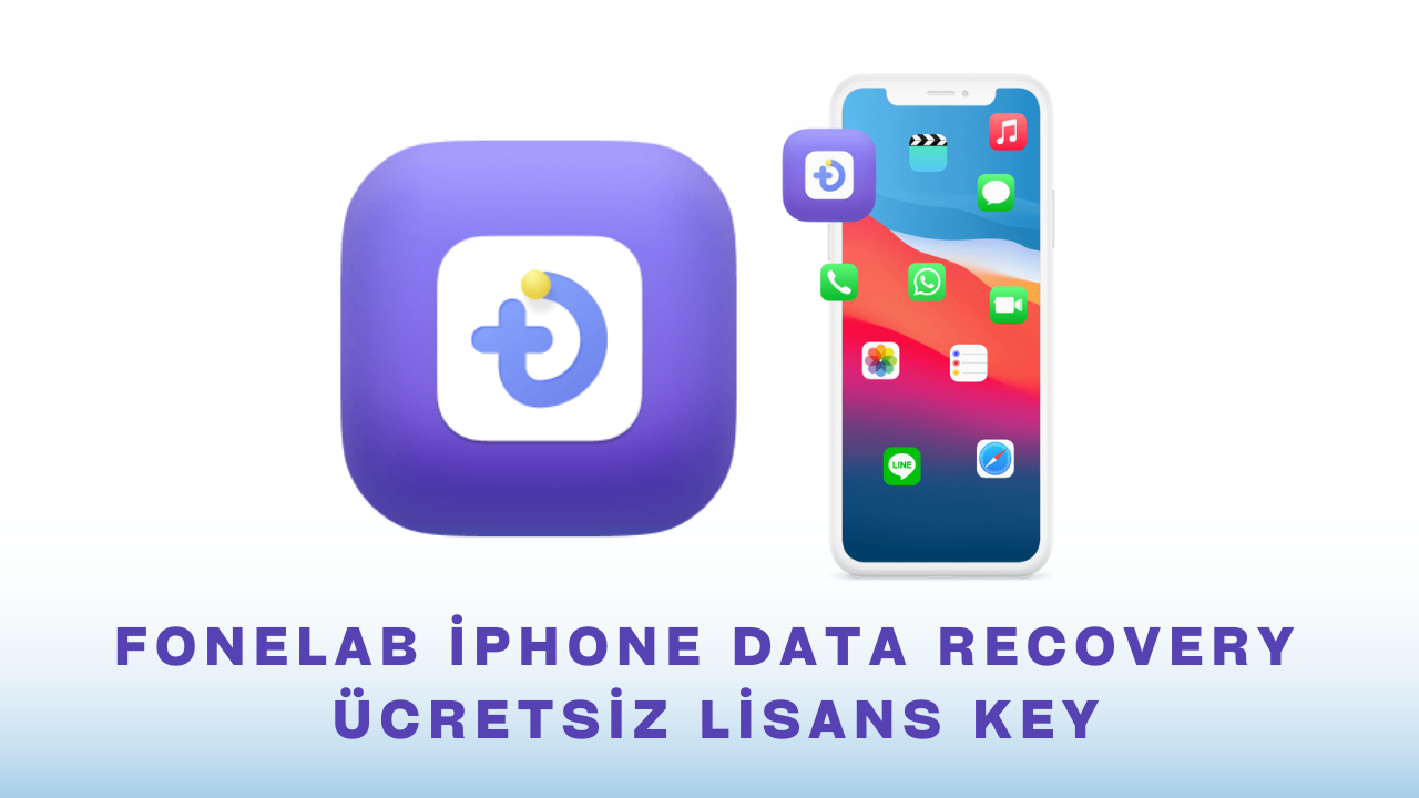 FoneLab iPhone Data Recovery 1 Yıllık Ücretsiz Lisans Key Teknobird