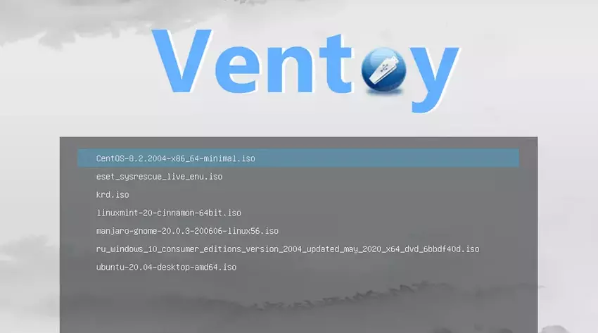 Ventoy – Önyüklenebilir USB bellek Oluşturun