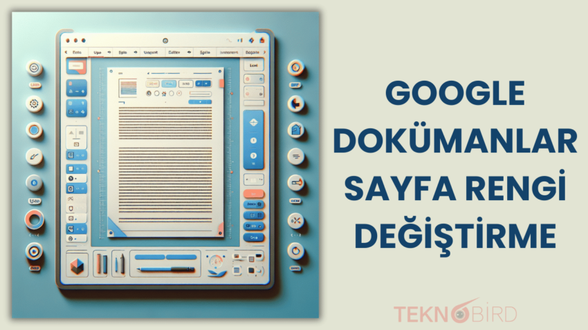 Google Dokümanlar Sayfa Rengi Değiştirme