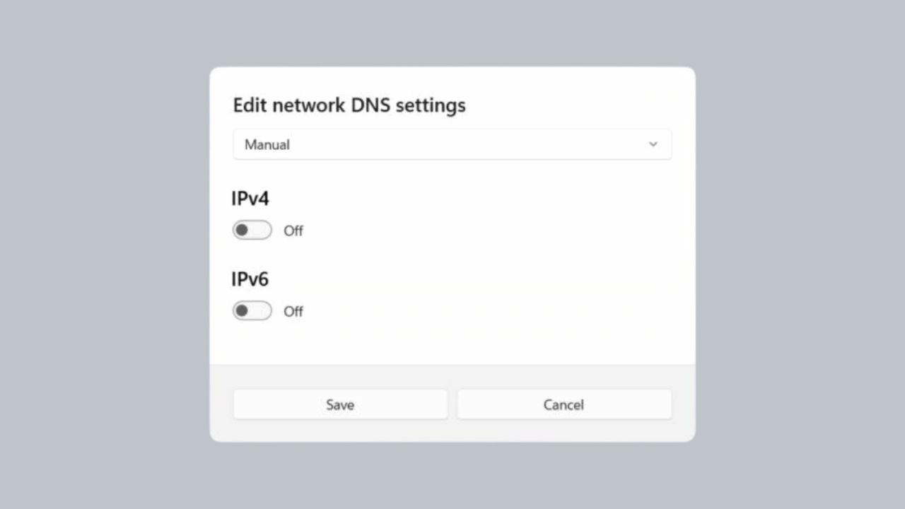 IPv6 Devre Dışı Bırakma