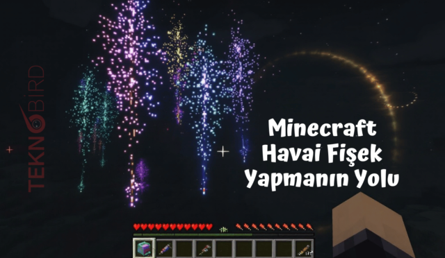Minecraft Havai Fişek Yapımı 2025