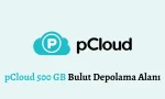 pCloud Premium - 1 yıllık ücretsiz 500 GB bulut depolama alanı