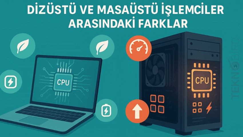 Dizüstü Bilgisayar ve Masaüstü Bilgisayar İşlemcilerinin Arasındaki Farklar