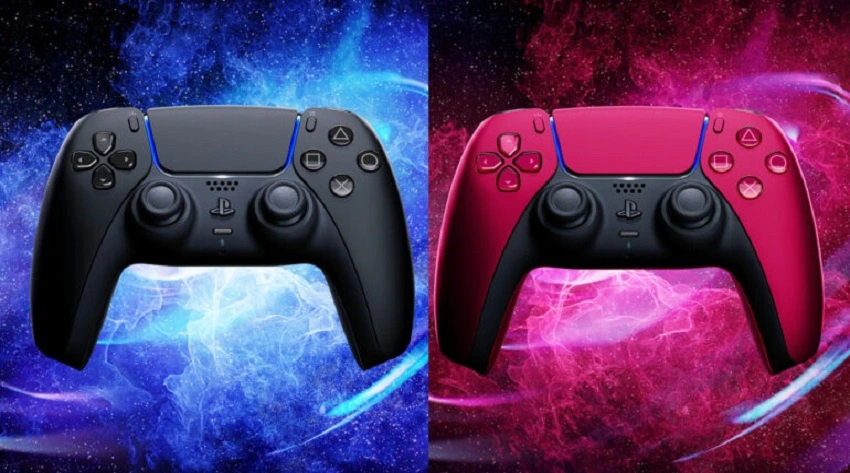 PlayStation 5 Midnight Black ve Cosmic Red iki yeni DualSense Renkleri