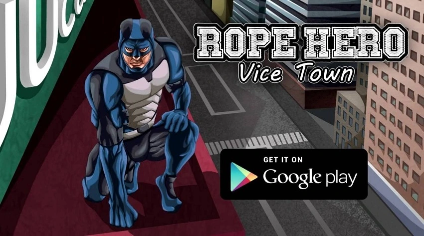 Rope Hero Vice Town Mod Apk indir