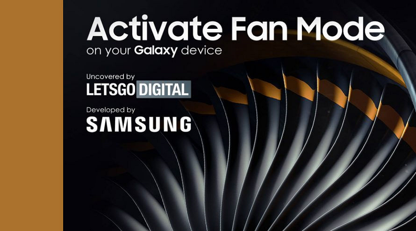 Samsung akıllı telefonlar ve tabletler için Fan Modunu Etkinleştirecek