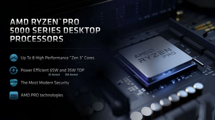 AMD Ryzen 5000G ve Pro 5000G Masaüstü İşlemcilerini Tanıttı