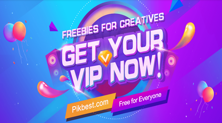 Pikbest VIP Premium Planı Ücretsiz nasıl alınır?