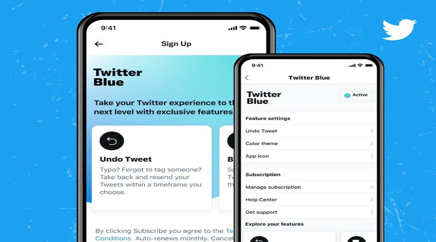 Twitter Blue abonelik hizmeti kullanıma sunulmaya başladı