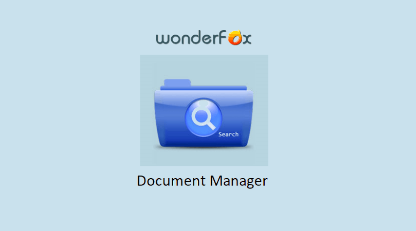 WonderFox Document Manager – Ücretsiz Lisans