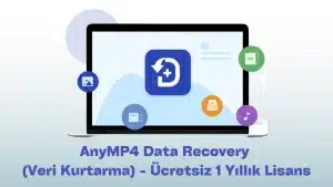 AnyMP4 Data Recovery (Veri Kurtarma) - Ücretsiz 1 Yıllık Lisans