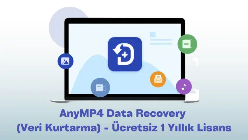 AnyMP4 Data Recovery (Veri Kurtarma) – Ücretsiz 1 Yıllık Lisans Key