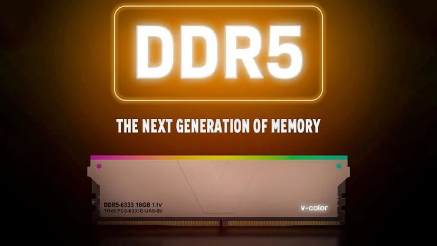Colorful, V-Color DDR5 6333 modüllerini piyasaya sürmeye hazırlanıyor