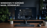 Windows 11 ayarlar menüsünde sistem özelliklerini ve sürüm numarasını (22H2) gösteren bilgisayar ekranı.