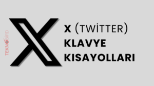 X (Twitter) Klavye Kısayolları