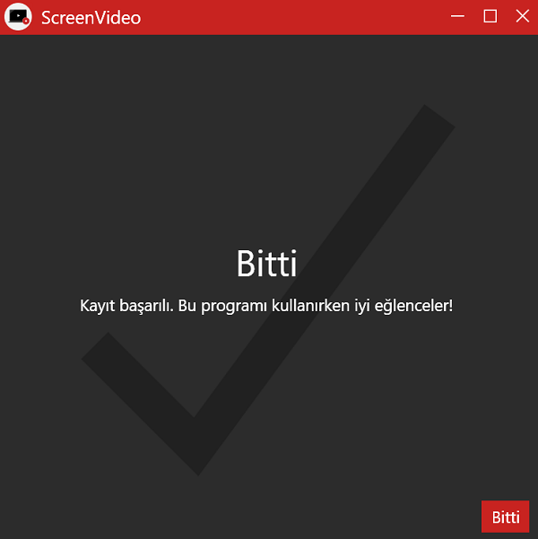 Abelssoft ScreenVideo lisanslı yazılım başarıyla kaydedildi