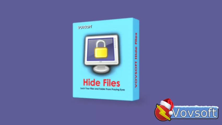 Vovsoft Hide Files - Ücretsiz Lisans