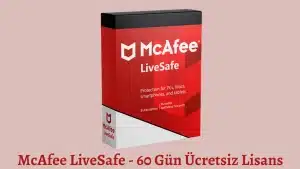 McAfee LiveSafe - 60 Gün Ücretsiz Lisans