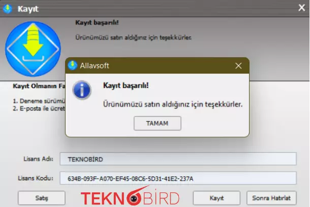 Allavsoft Video Downloader Licence Key