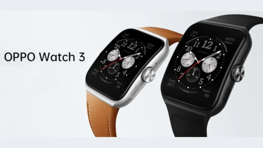 EKG işlevli Oppo Watch 3, 10 Ağustos’ta piyasaya sürülecek