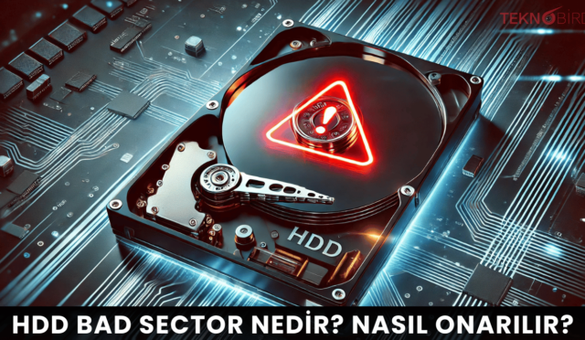 HDD Bad Sector Nedir? Nasıl Onarılır?