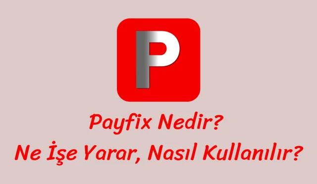 Payfix Nedir? Ne İşe Yarar, Nasıl Kullanılır?