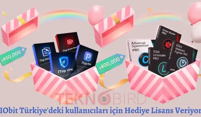 IObit Türkiye'deki kullanıcıları için Hediye Lisans Veriyor