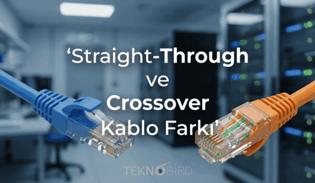 Ethernet (İnternet) Kablosu Renkleri: T-568B ve T-568A