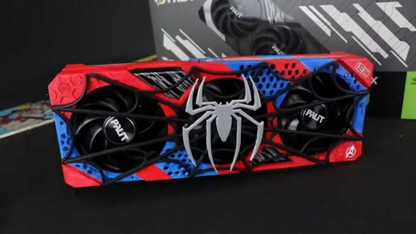 Palit, Spider-Man Modlu GeForce RTX 4070 Ekran Kartını Sergiledi