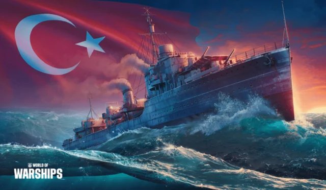 İlk Türk Gemisi Muavenet World of Warships’e Ekleniyor