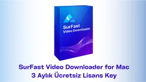 SurFast Video Downloader for Mac - 3 Aylık Ücretsiz Lisans Key