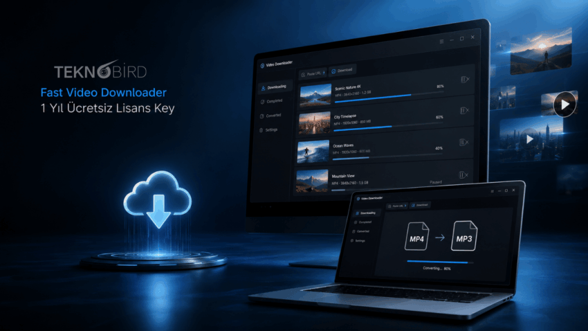 Fast Video Downloader 1 Yıl Ücretsiz Lisans Kampanyası Başladı