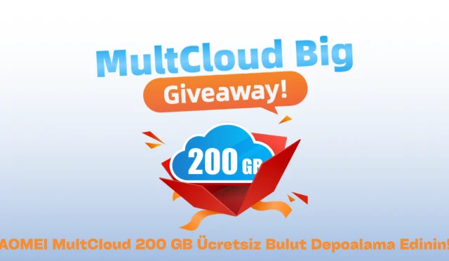 MultCloud Premium - 200 GB Ücretsiz Veri Trafiği Edinin!