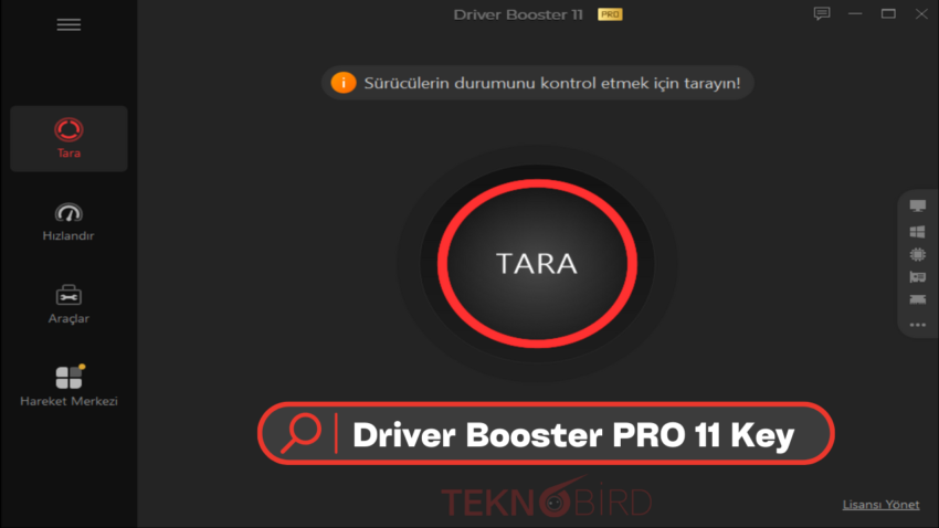 Driver Booster PRO 11 – Ücretsiz Lisans Key