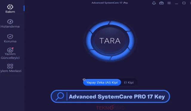 Advanced SystemCare PRO 17 - Ücretsiz Key Lisans Kodu