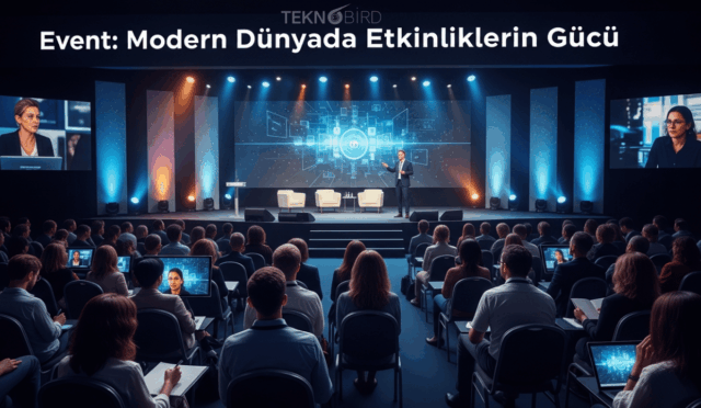 Event Nedir? Modern Dünyada Etkinliklerin Önemi