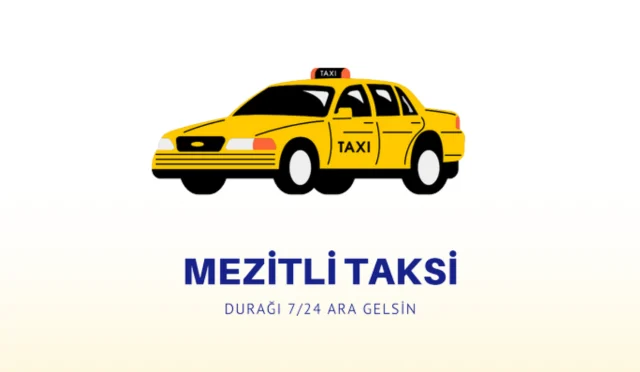 7/24 Mezitli Taksi Durağı