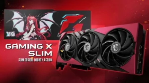 MSI, RTX 4070 SUPER GAMING X SLIM Sunuldu