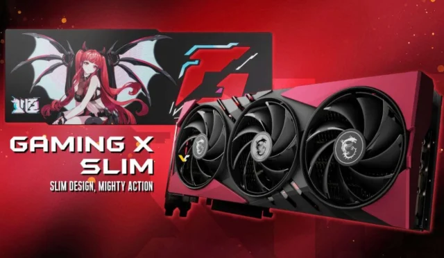 MSI, RTX 4070 SUPER Gaming X SLIM MLG Serisi Ekran Kartlarını Tanıttı