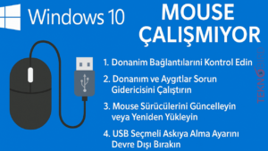 Windows 10 Mouse Çalışmıyor Hatası ve Çözüm Yolları