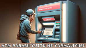 ATM Paramı Yuttu Ne Yapmalıyım?
