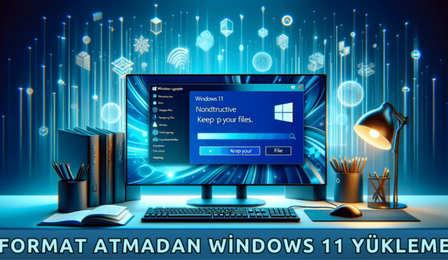 Format Atmadan Windows 11 Yükleme