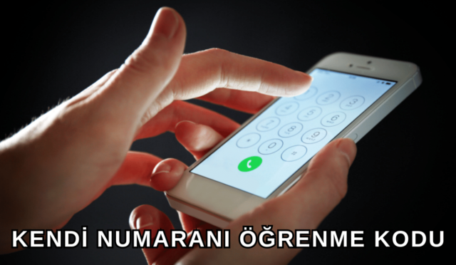 Kendi Numaranı Öğrenme Kodu