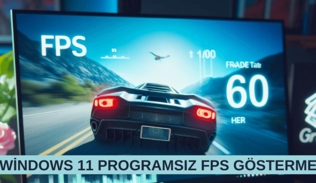 Windows 11 Programsız FPS Gösterme Basit Yöntem 2024