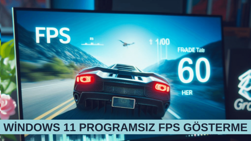 Windows 11 Programsız FPS Gösterme Basit Yöntem 2024