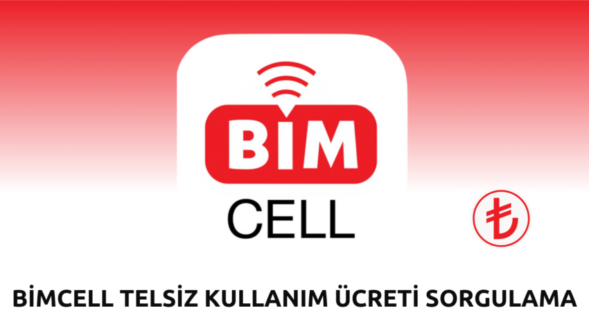 Bimcell Telsiz Kullanım Ücreti Sorgulama İşlemi Nasıl Yapılır?