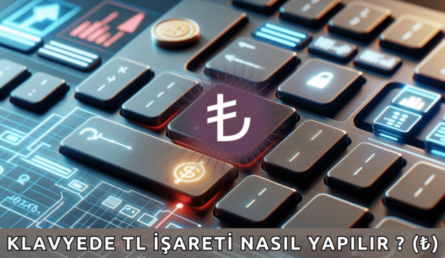 Klavyede TL İşareti Nasıl Yapılır ? (₺)