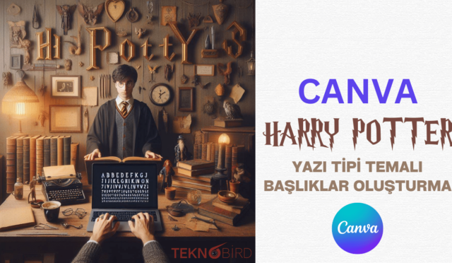 Canva’da Harry Potter Yazı Tipi