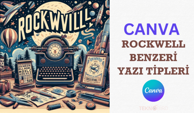 Canva’da Rockwell Benzeri Yazı Tipleri